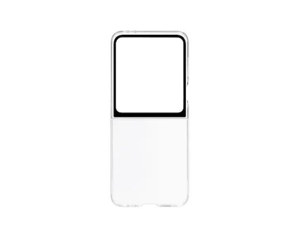 Clear jelly cover z flip 6