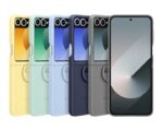 Silicon with ring z flip 6،کاور سیلیکونی موبایل ZFlip6 سامسونگ
