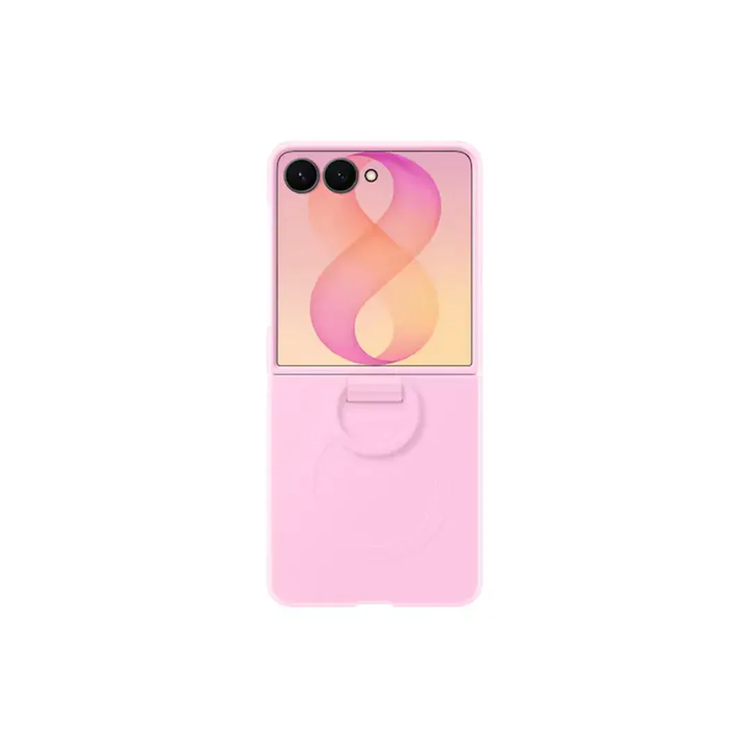 Silicon ring magent case Z Flip 85 قاب سیلیکونی اورجینال سامسونگ مدل Galaxy Z Flip8 - Image 1